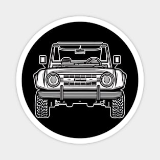 Bronco Wireframe Magnet